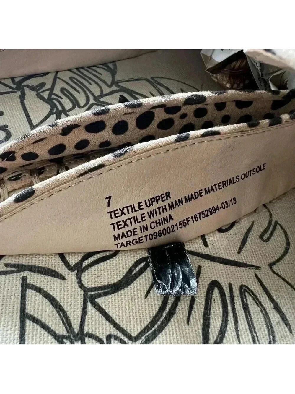 DV Dolce Vita Elaine Leopard Espadrille Slip on Mule size 7 - Picture 8 of 10